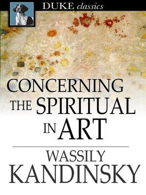 cover image of Concerning the Spiritual in Art